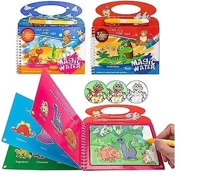 Water Painting Coloring Books for Children