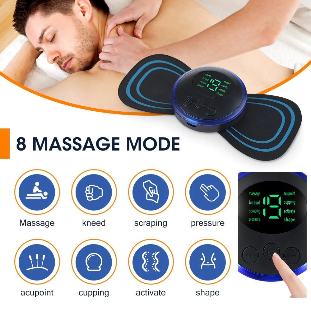 Mini Body Massager - Neck & Back Therapy Pain Foot Massager