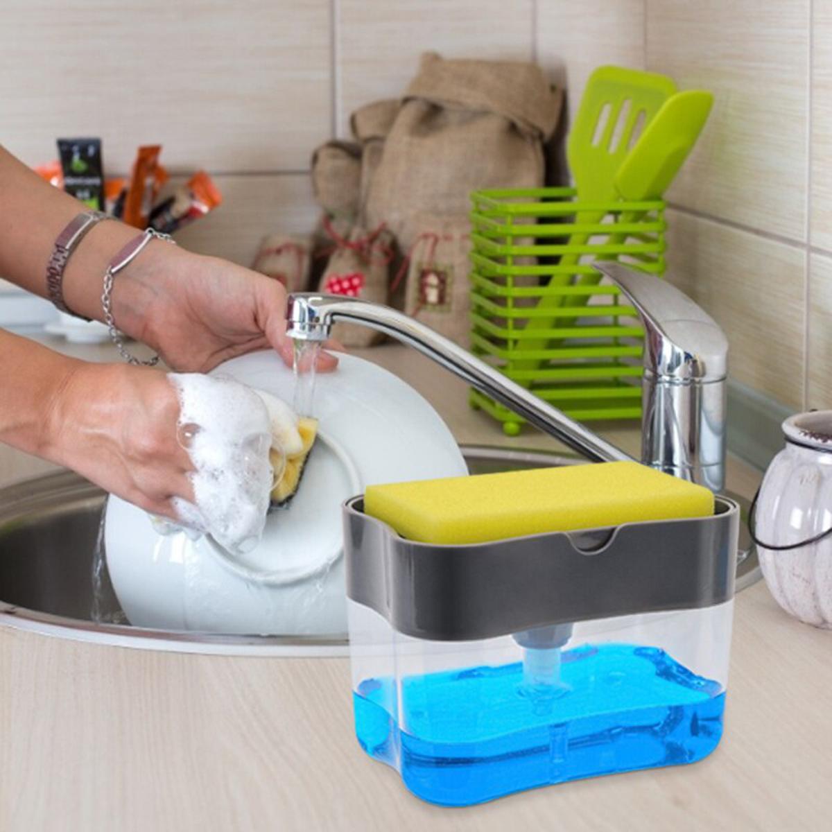 Soap Pump Despenser 2-in-1
