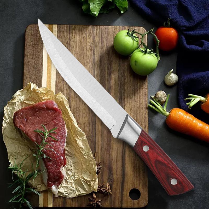 Kitchen Knives Professional Chef Knives Stainless Steel Meat Cleaver Butcher's Knife Vegetable Cleaver Fish Fillet Knife