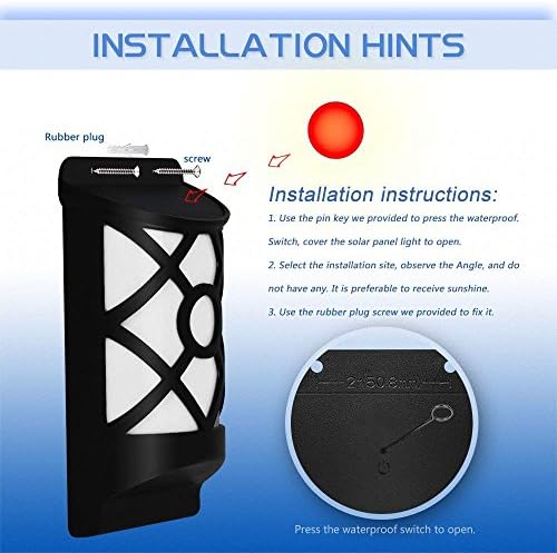Wall Mounted Solar Bulb