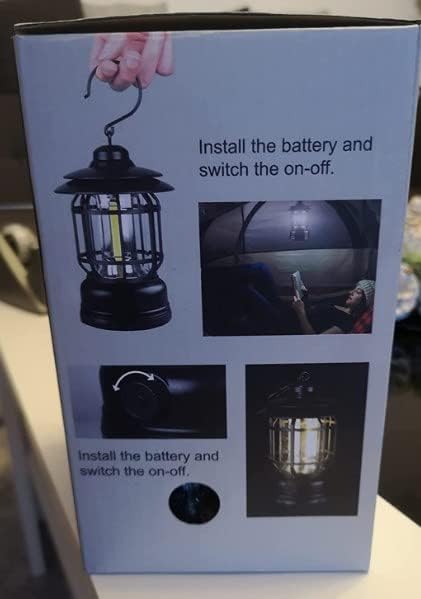 Tent Light Waterproof Extremely Bright Camping Lantern Lamp