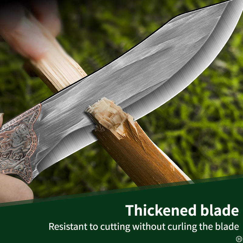 Stainless steel Kitchen Boning Knife for Home, Commercial Butcher Slaughter Speciality, Multi-Purpose Splitting Knife Cutting Knife