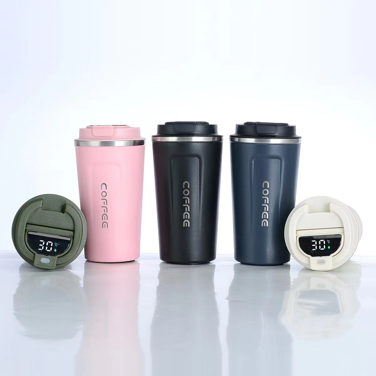 510ml New Intelligent Temperature Display Coffee Cup