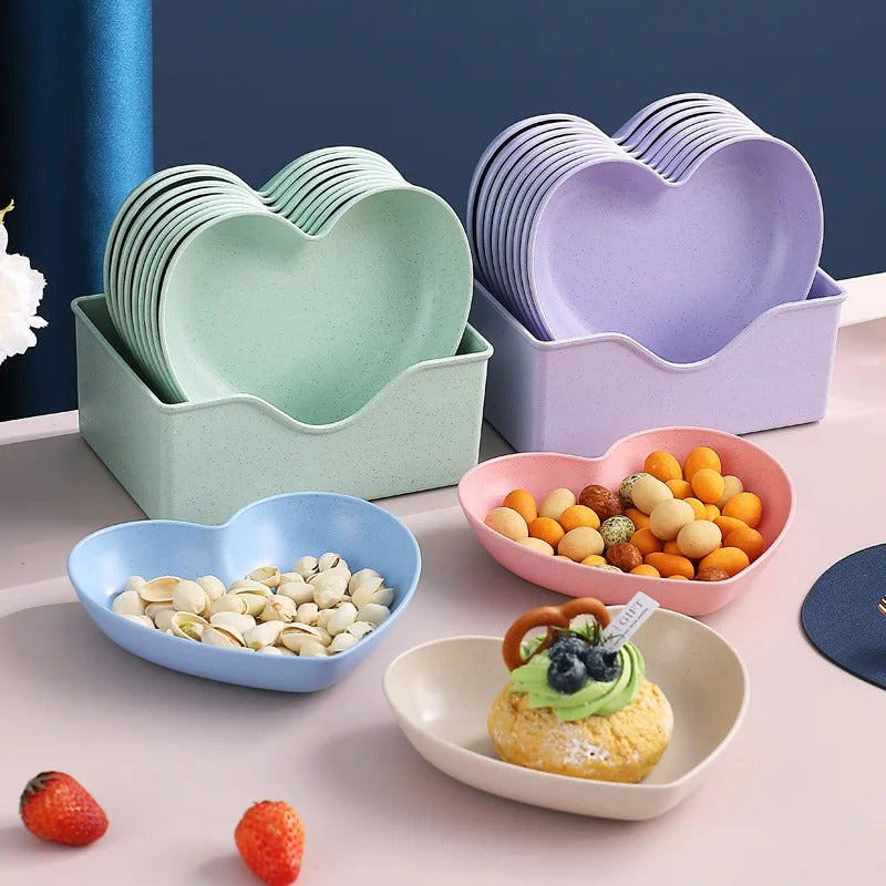 Heart Shaped Plates