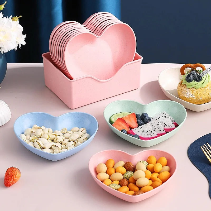 Heart Shaped Plates