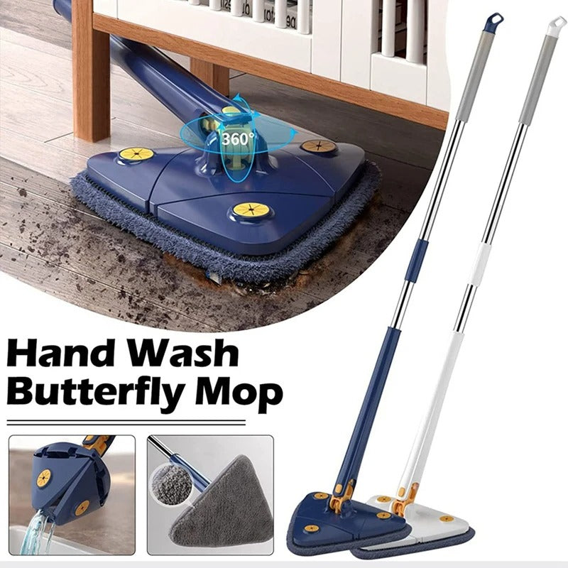 Rotatable Adjustable Triangle Cleaning Mop