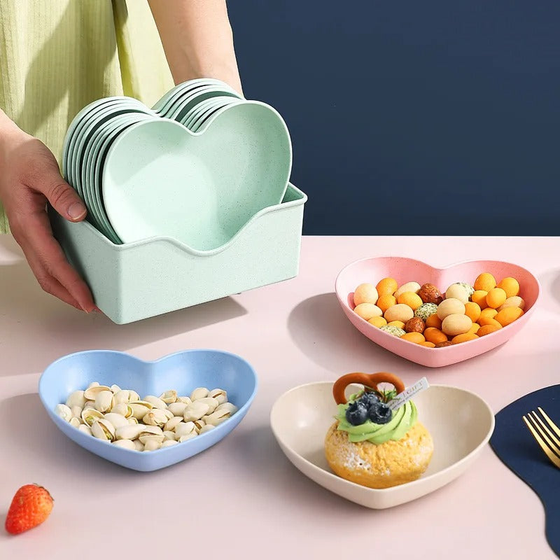 Heart Shaped Plates
